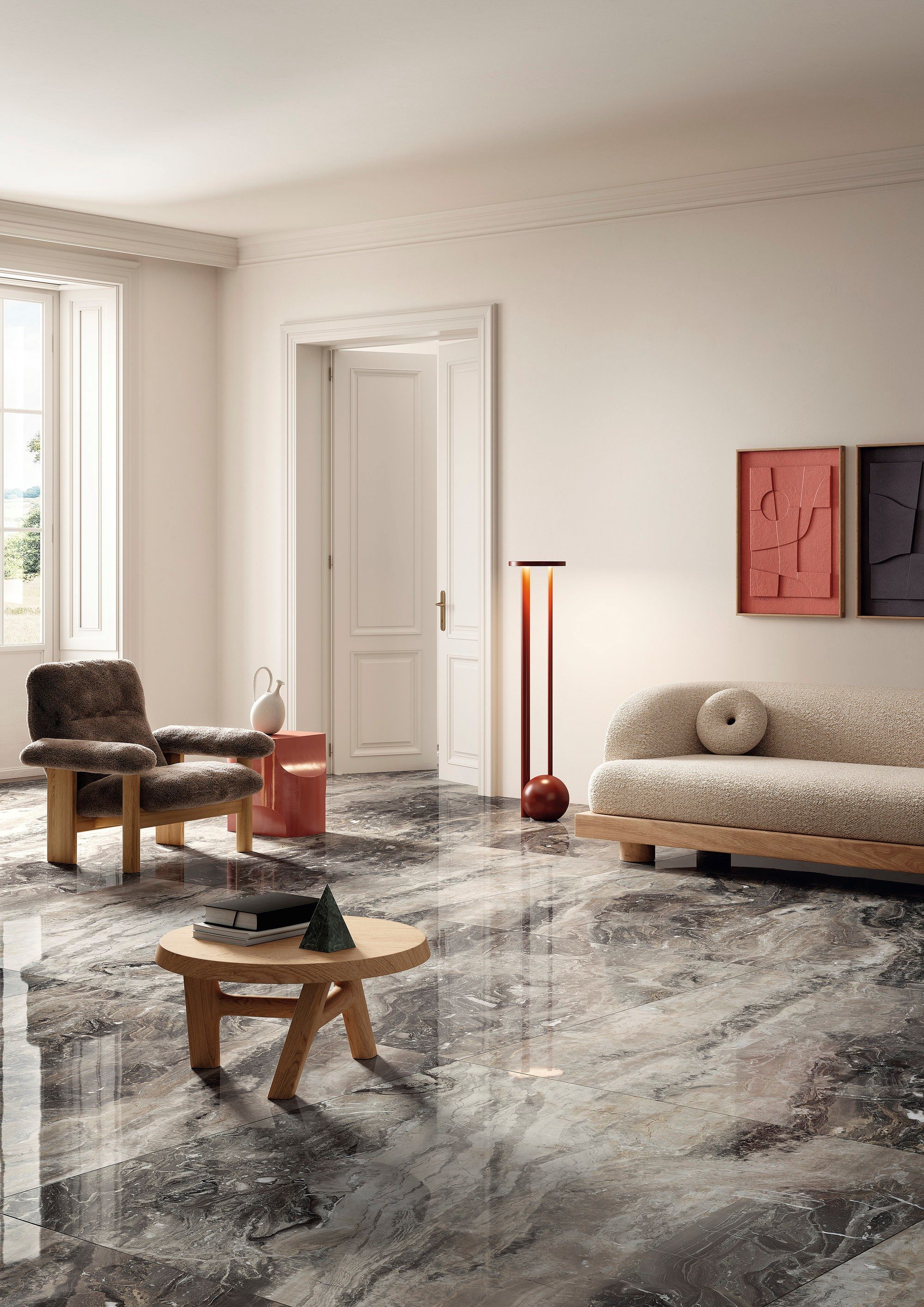 Пол / керамогранит с мраморным эффектом Fiandre Marmi Maximum ARCH-00080652 - Вид №4