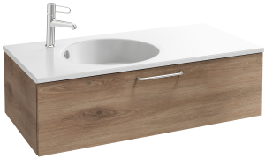 EB2516-R5-NR4 Тумба под столешницу 100 см, 1 ящик, хромированная ручка JACOB DELAFON ODÉON RIVE GAUCHE