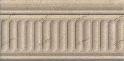 Золотой пляж тёмный беж структурированный 19022\3F 20х9,9 Kerama Marazzi 190223F