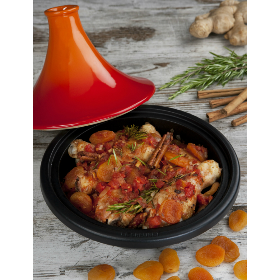 Тажин Le Creuset, эмалированный чугун, Ø31 см, оранжевый 25138310900422 - Вид №1