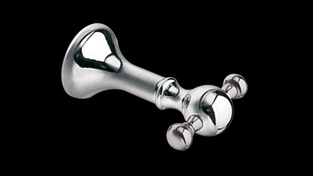 RE242 Крючок двойной bagno&associati REGENCY Bagno & Associati