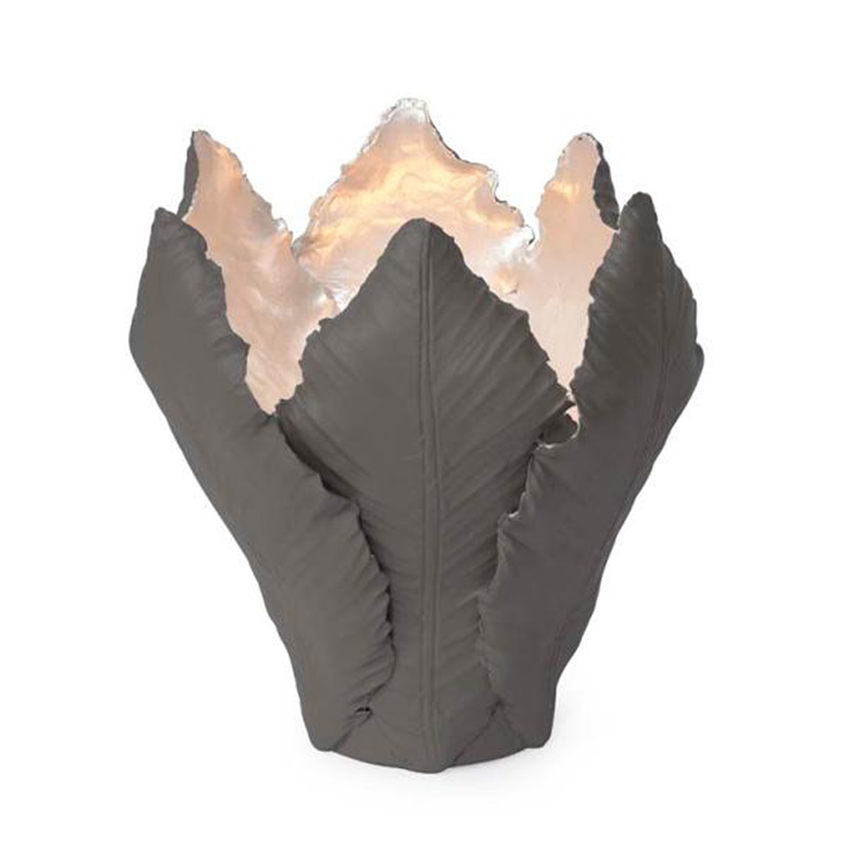 300050,18 ABHIKA ПОДСВЕЧНИК ТЮЛЬПАН WHITE/GOLD 300050.18 - Вид №1