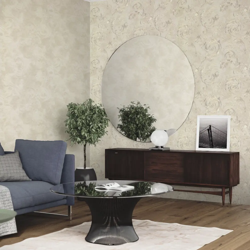 Обои флизелиновые Villa Antica бежевые 1.06 м CS60152 Santreyd STLM-2024103 - Вид №3