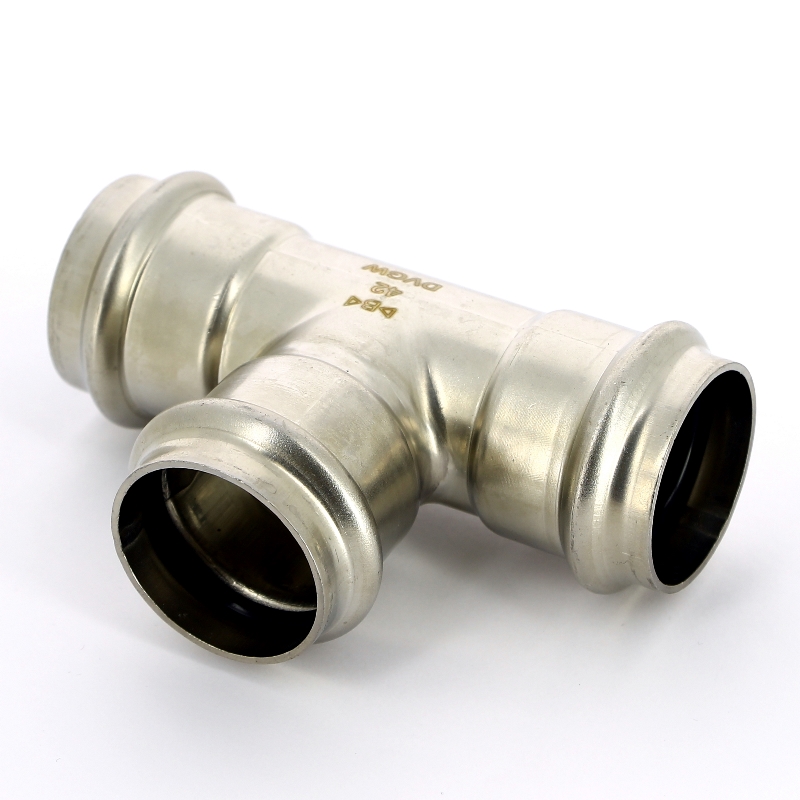 Тройник пресс IBP 42 нерж. сталь PS51300424242