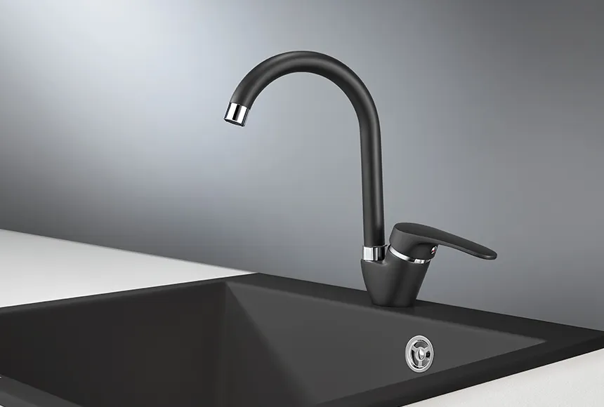 1024, ТУРМАЛИН, СМЕСИТЕЛЬ КУХОННЫЙ GRANULA 1024-ST58