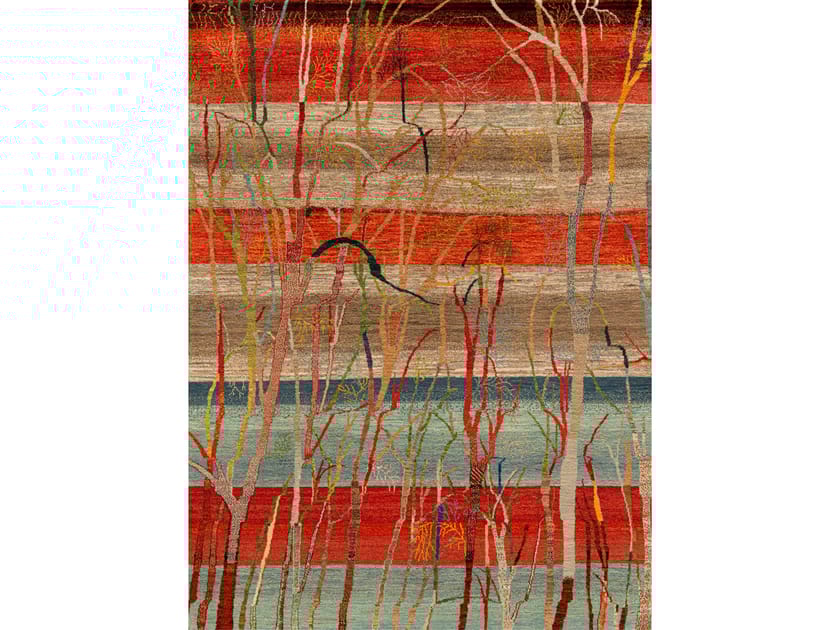 Шерстяной ковер ручной работы Zollanvari Transitional Tribal ARCH-00129387