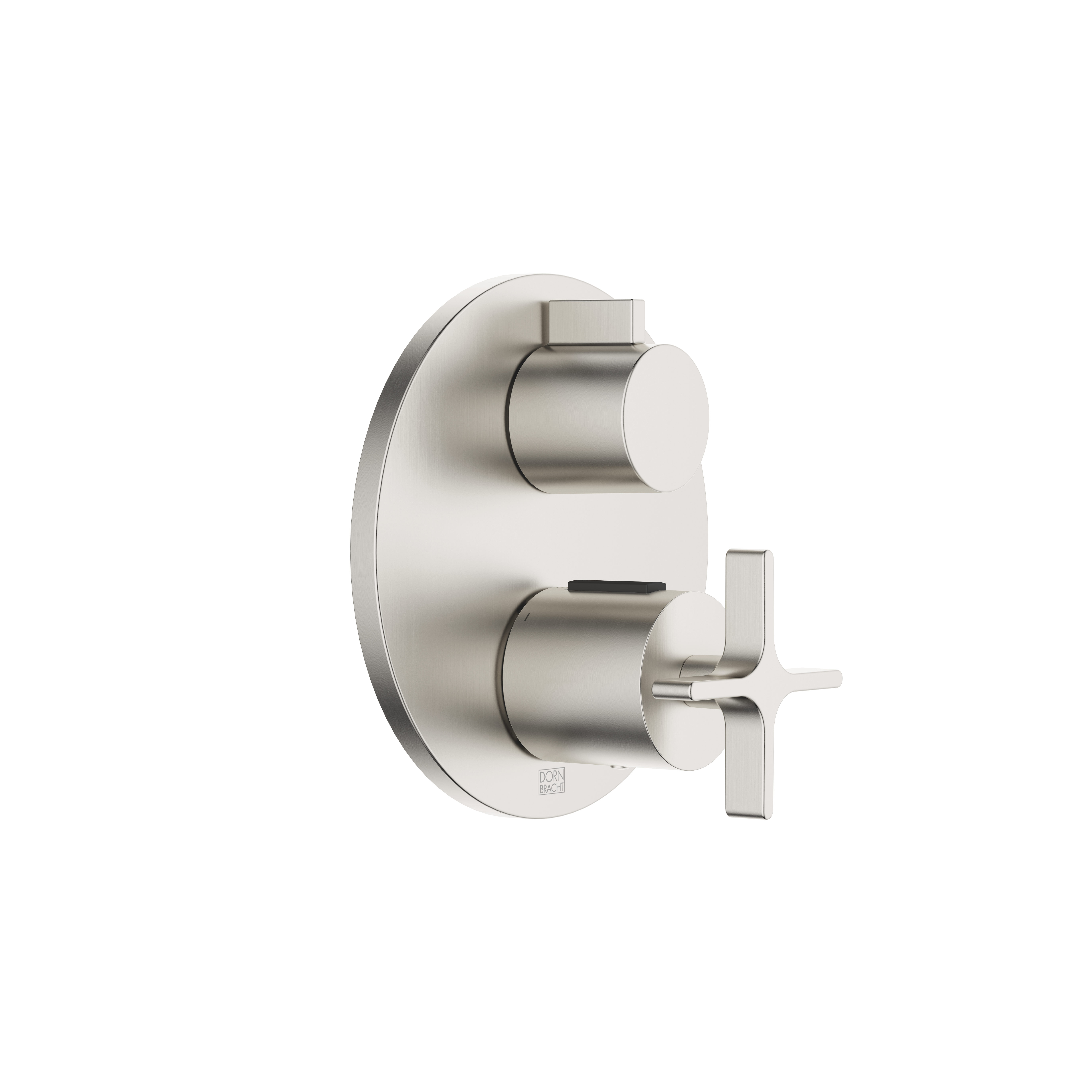 Скрытый термостат VAIA с однофункциональным регулятором громкости — матовая платина DornBracht 36425809-06