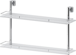 065 Полка с ограничителем 60 см двойная (стекло) NОS FBS Nostalgy