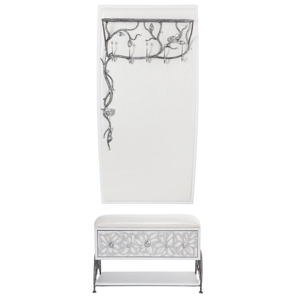 15010,14079 Настенная прихожая Терра Серебро BOGACHO 4627196590267, 4627196590342