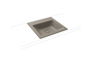 Умывальник KALDEWEI Сталь эмалированная 3075 448 теплый серый 60 30753083448