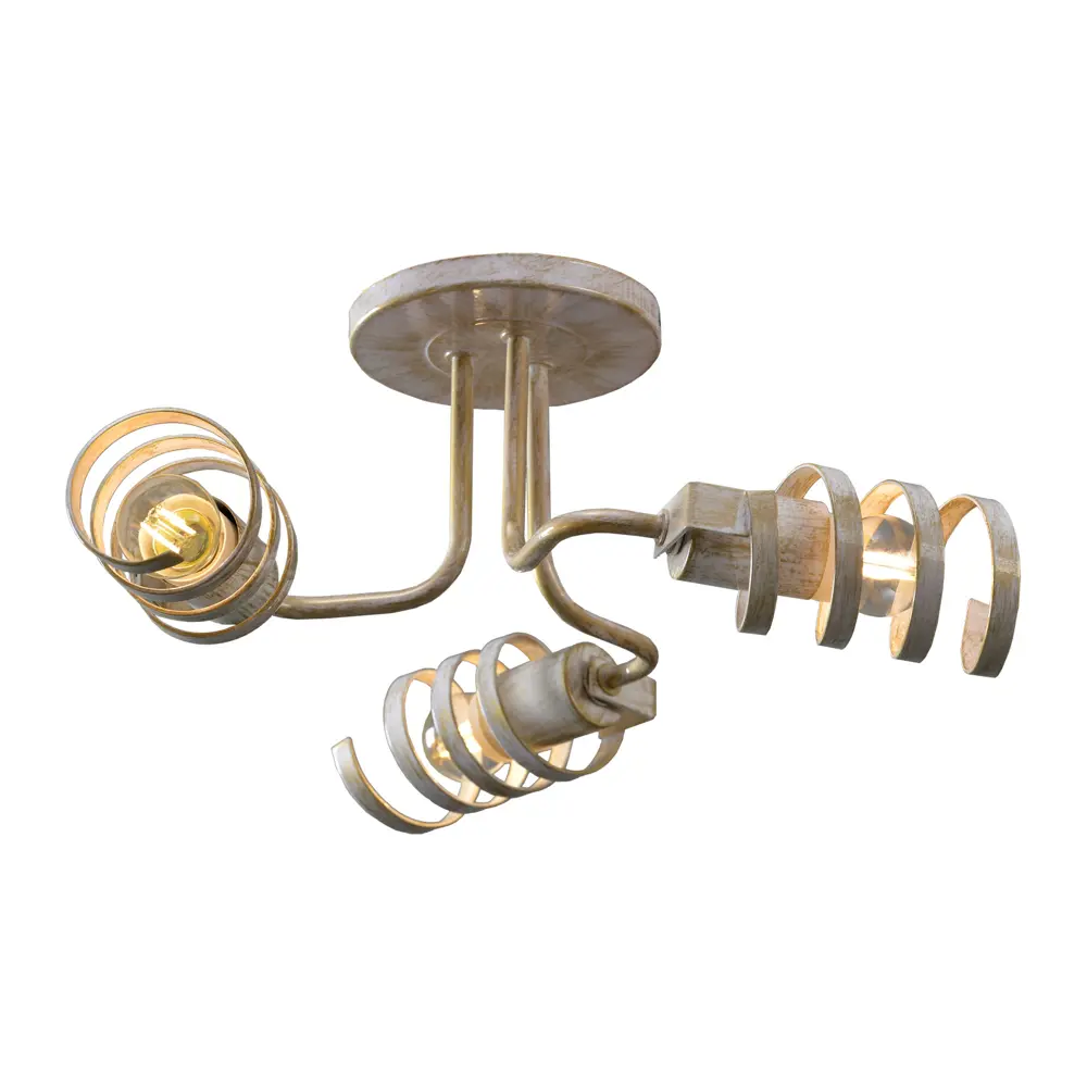 Люстра Фаэтон 3хЕ27х60 Вт цвет золото СВЕТУС STLM-2035155 - Вид №1