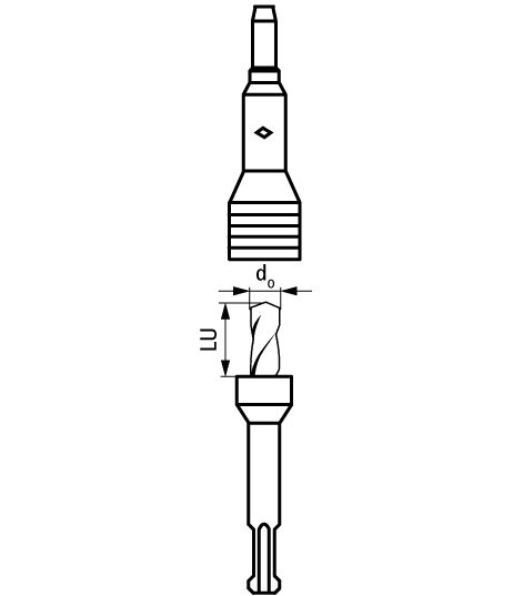 6902208 WDI1R Набор Бур с ограничителем + Инструмент для установки walraven  - Вид №1