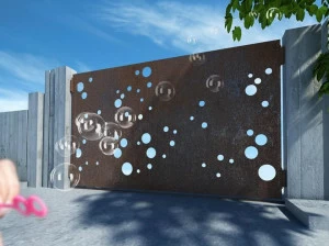 Fabbridea Раздвижные железные ворота