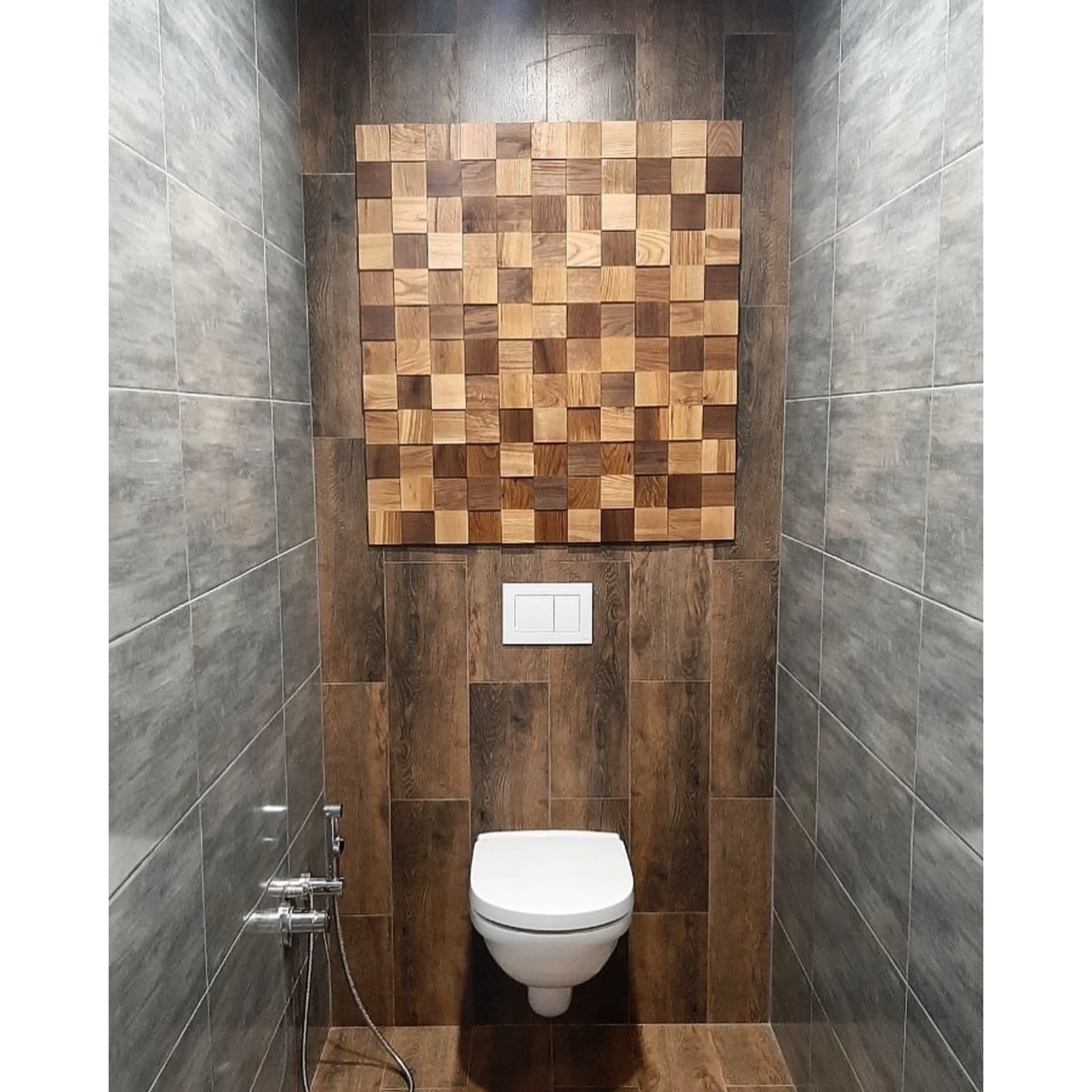 ARABESKO 3D-мозаика из дуба с брашированной поверхностью, 150 элементов 82305417 STLM-0024302 - Вид №10