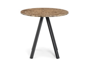 Круглый мраморный стол с 4 ножками