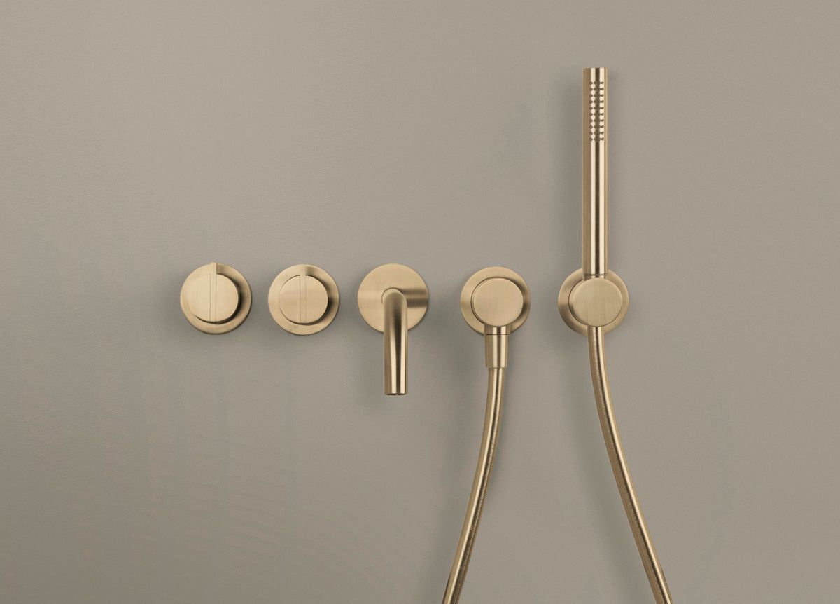 Термостатический смеситель для ванны с 5 отверстиями и ручным душем COCOON Piet Boon ARCH-00122577 - Вид №10