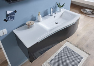 WMC122LB1 Накладная раковина на столешницу  прямоугольная Puris