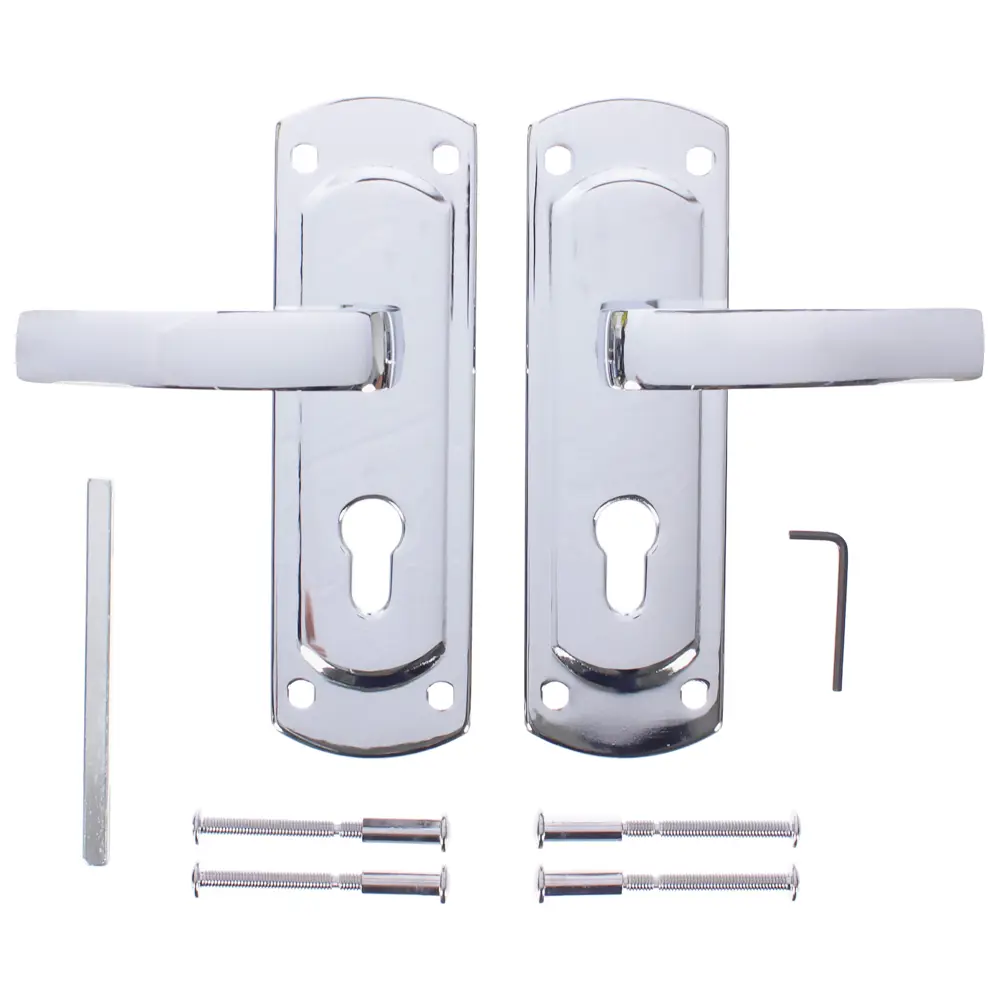 Дверные ручки Palladium на планке — элегантность и надежность 81930106 STLM-0014087 - Вид №1