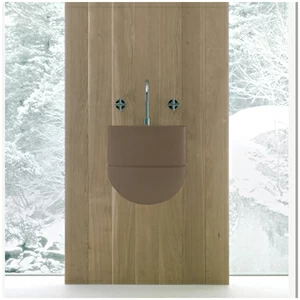 M111 Подвесная раковина настенная овальная Neutra Design  белая