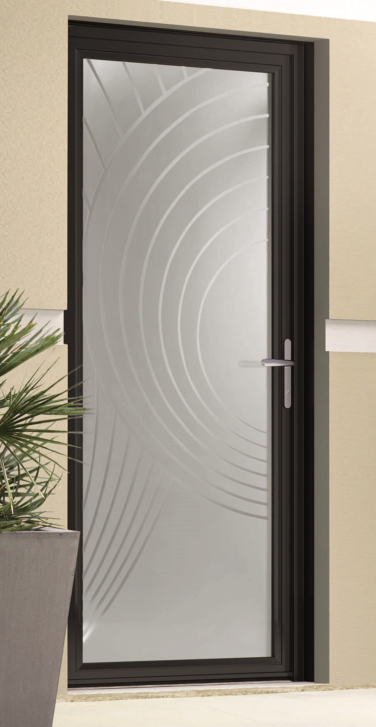 Алюминиевая входная дверь K•LINE CLARTÉ – triplo vetro 48 mm ARCH-00092964 - Вид №1