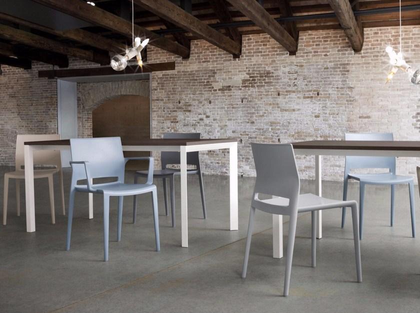 GABER Штабелируемый садовый стул из технополимера Bakhita 370a  - Вид №2