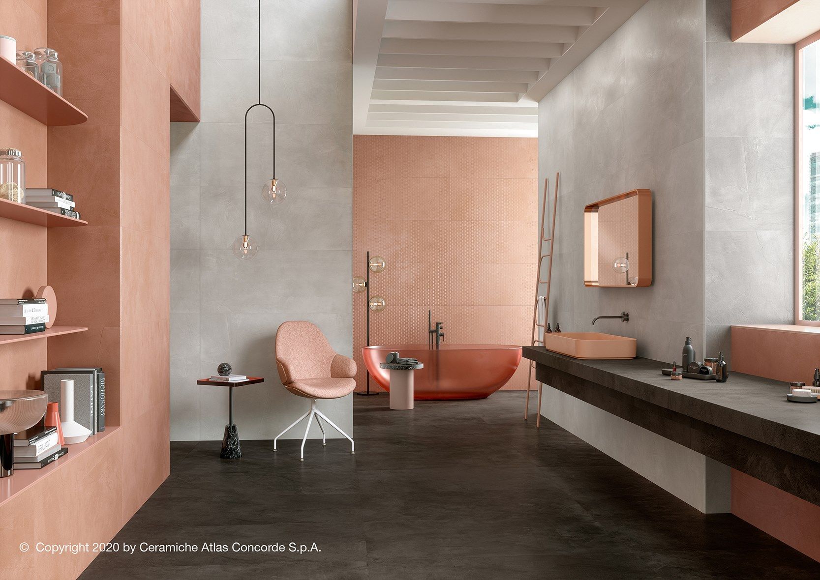 Пол из керамогранита с эффектом смолы Atlas Concorde ARCH-00028612 - Вид №11