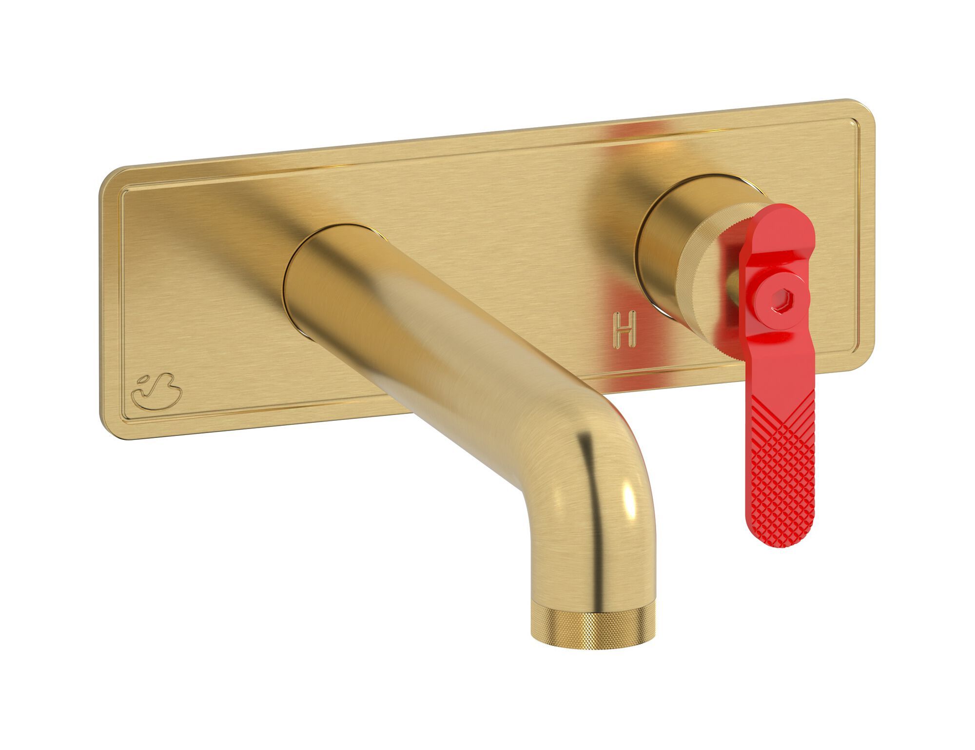 Однорычажный настенный смеситель для раковины с автоматическим сливом IB Bold ARCH-00071487 - Вид №19