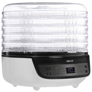 5441002 Сушилка для овощей и фруктов DEXP FD-505RU белый