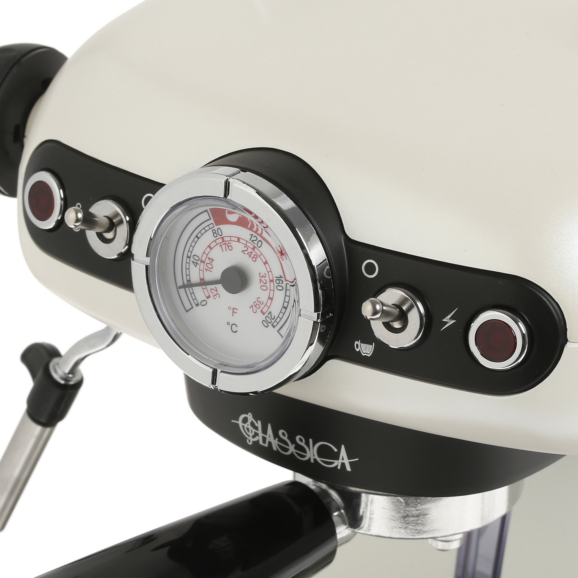 8197645 Кофеварка рожковая Ariete 1389/17 CLASSICA бежевый STDN-0121675 - Вид №3