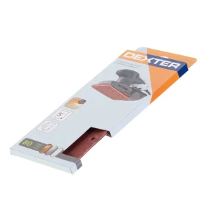 Листы с отверстиями Dexter P80, 93x230 мм