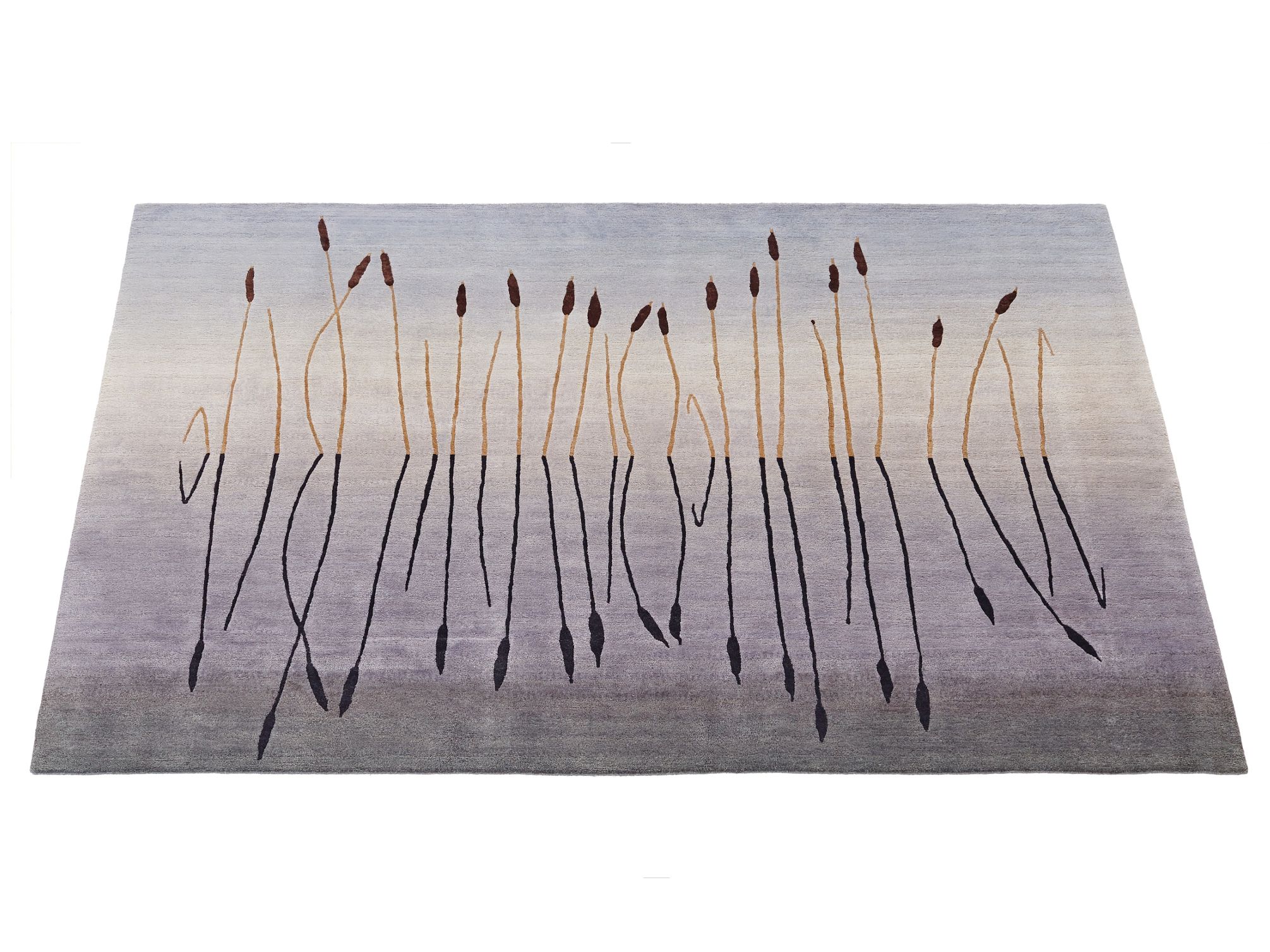 Прямоугольный ковер ручной работы из шерсти Deirdre Dyson вид ARCH-00108159 - Вид №1