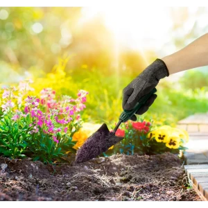 Перчатки садовые Geolia для сбора урожая  размер S цвет серый