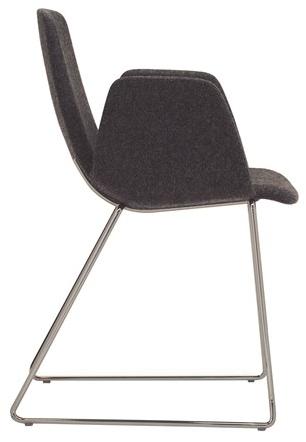 Capdell Тканевый стул на санках с подлокотниками Ics sun-id-1463019 - Вид №1