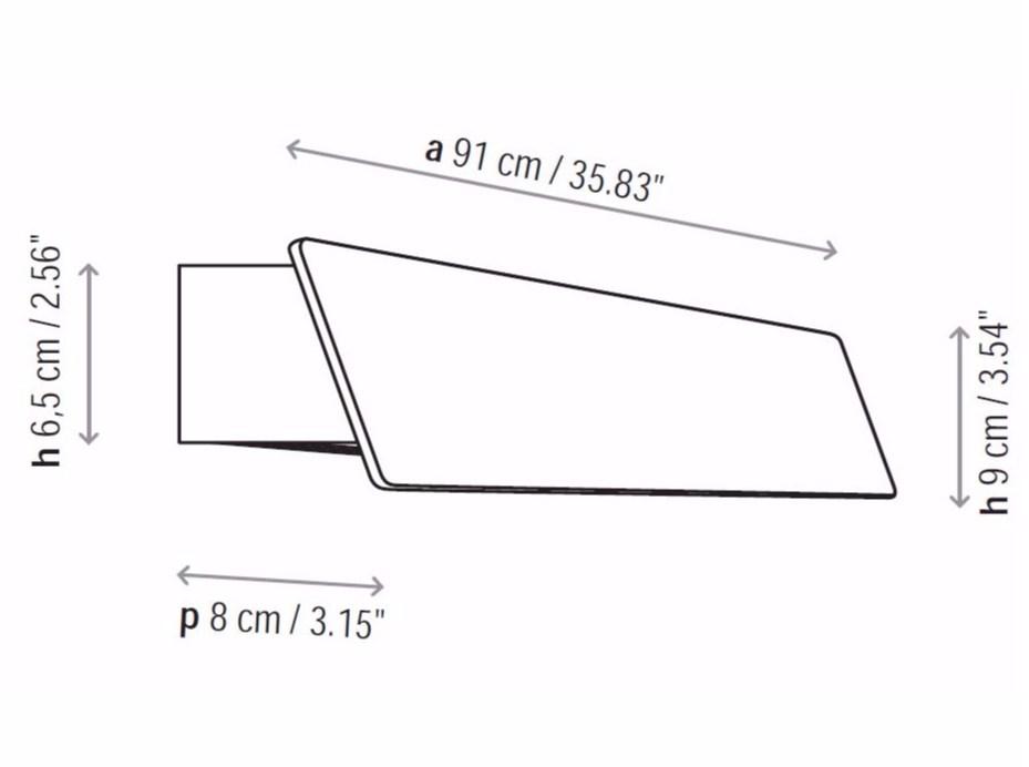 BOVER Светодиодный уличный настенный светильник Alba sun-id-1489596 - Вид №1