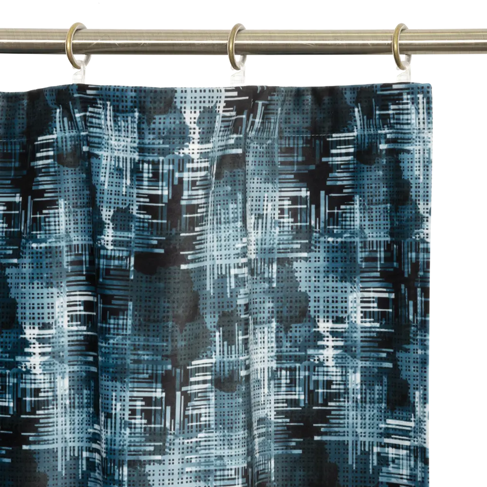 Штора на ленте «Космос» 200x280 см цвет синий GARDEN STLM-2111701 - Вид №2