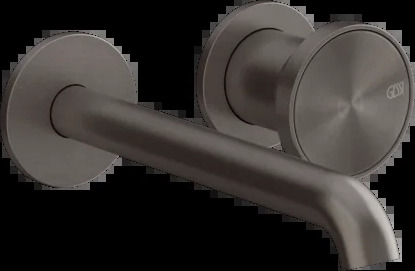 Смеситель для умывальника 66088 707 Gessi Origini ЧЕРНЫЙ МЕТАЛЛ BR. PVD