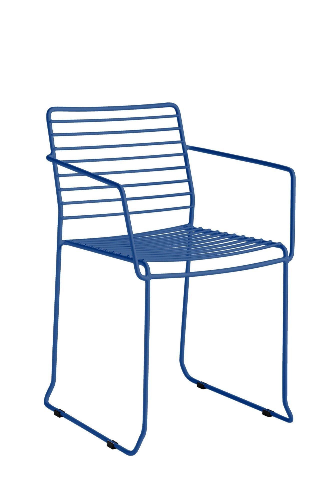 Стул для сада из оцинкованной стали с подлокотниками iSimar ARCH-00127946 - Вид №16