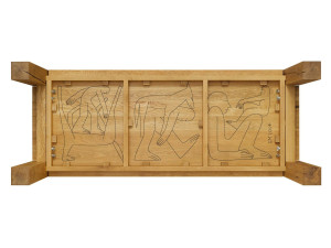 Прямоугольный дубовый стол