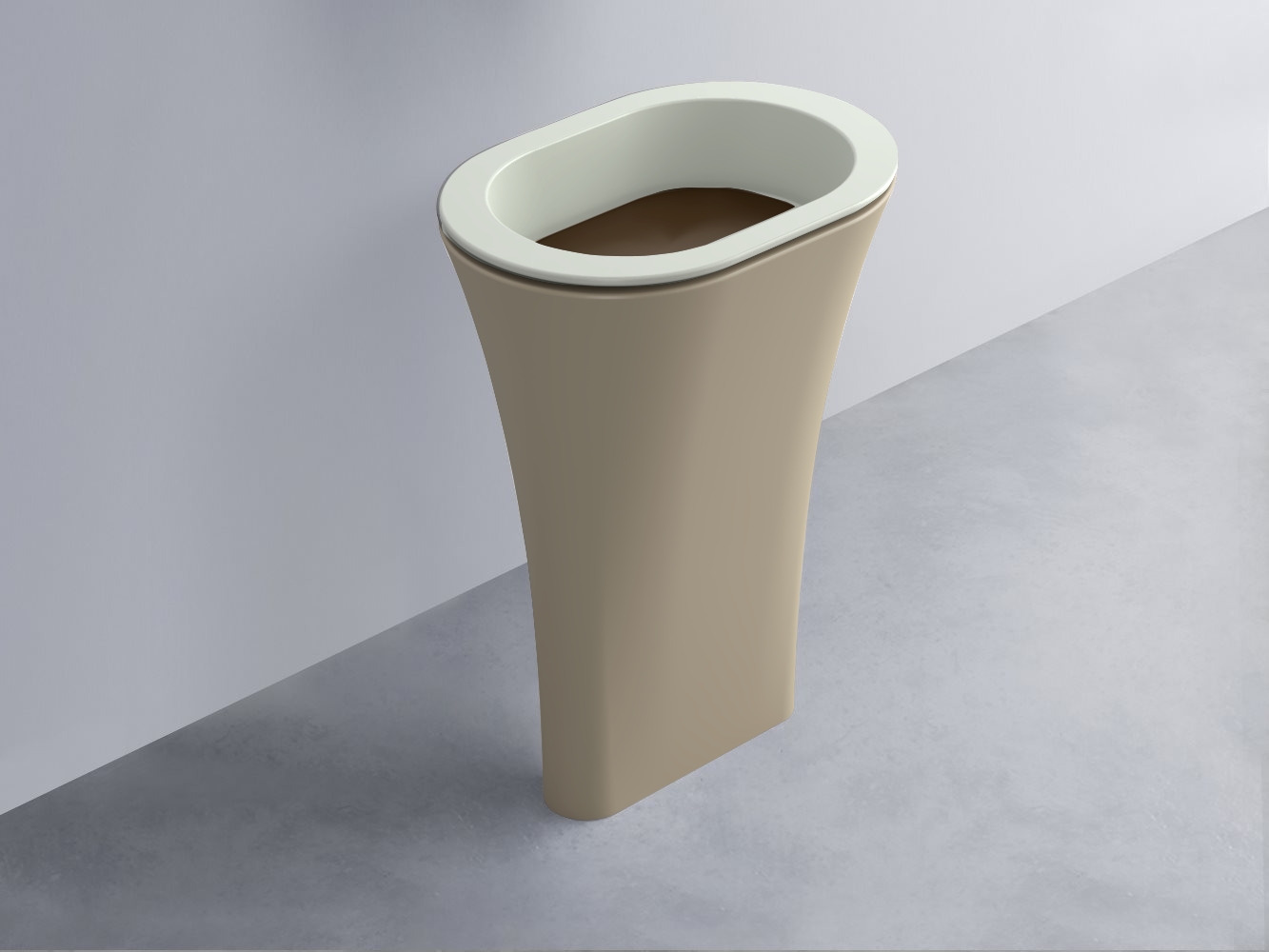 AMLA65-PM+AMPILO-CA+AMCOLO-AV Раковина Amedeo Ovale отдельностоящая cielo Enjoy + Amedeo Ceramica Cielo