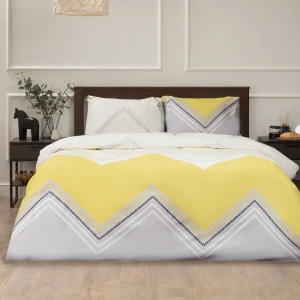 Комплект постельного белья Amore Mio Зип евро полисатин разноцветный