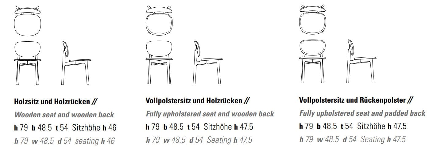 Деревянный стул ZEITRAUM Zenso ARCH-00046051 - Вид №14