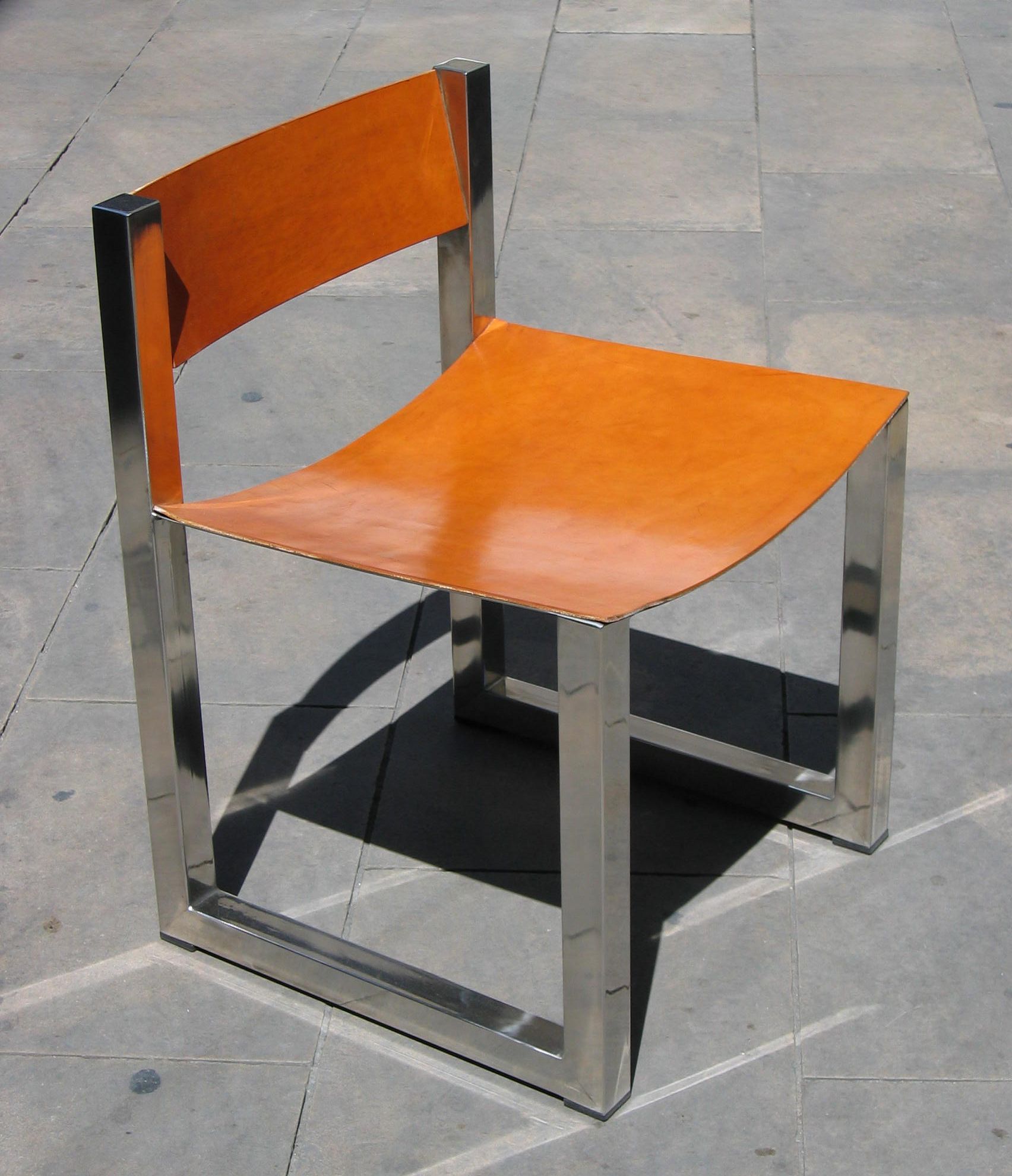 Стул из нержавеющей стали ICI ET LÀ Metal furniture ARCH-00073692 - Вид №1