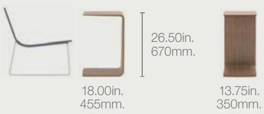 Andreu World Сервиз стол из дуба Arc table Me5488 - Вид №11