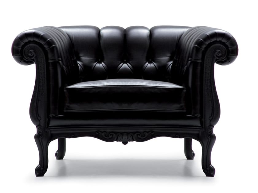 Кожаное кресло с подлокотниками OPERA CONTEMPORARY Sansone ARCH-00114222