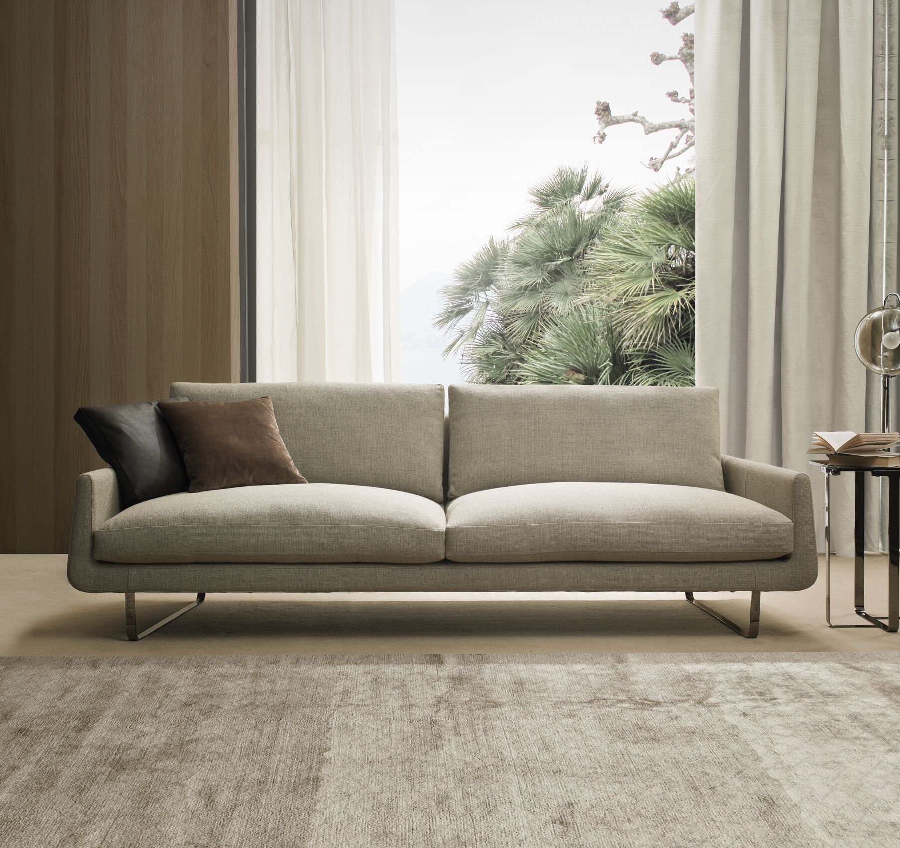 3-местный кожаный диван i 4 Mariani Джошуа ARCH-00121906 - Вид №3