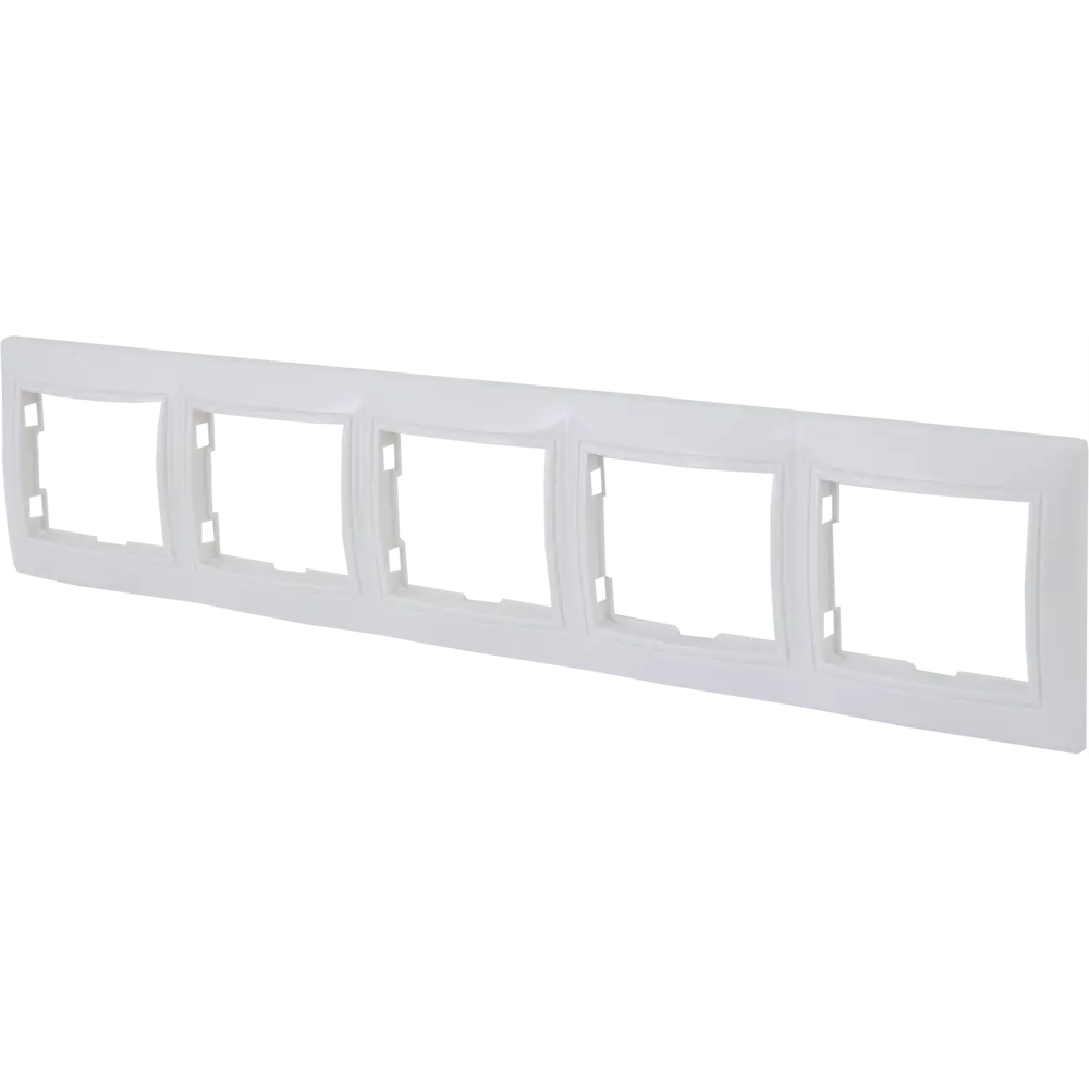 TDM ELECTRIC Рамка горизонтальная для розеток и выключателей на 5 модулей 85591185 Таймыр STLM-0064411 - Вид №2
