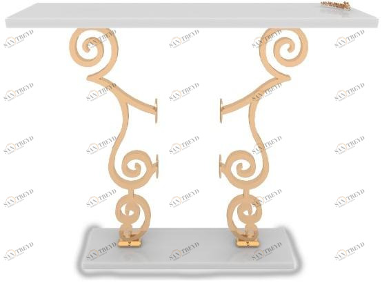 Duquesa & Malvada Прямоугольная консоль  Dmf052 