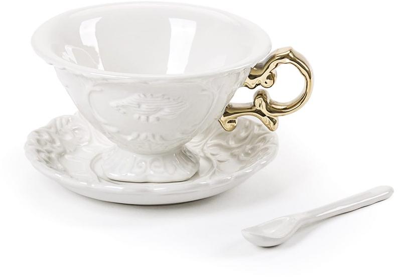 Seletti Чашка фарфоровая с блюдцем I-wares sun-id-1463130 - Вид №2