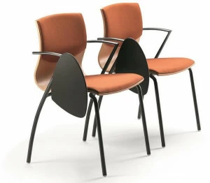 TALIN Стул для конференций из ткани с подлокотниками с клапаном Webwood