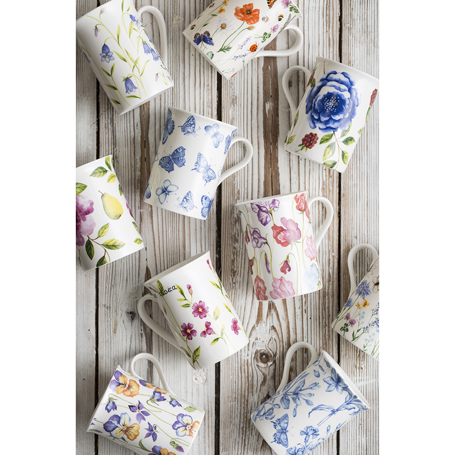 P_0043.007 Кружка botanic 300 мл Price&Kensington  - Вид №1